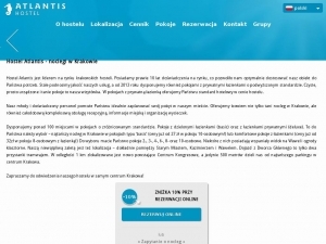 Noclegi w centrum Krakowa? Hotel Atlantis!