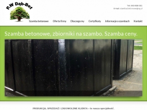 Szamba betonowe - ceny szamb betonowych